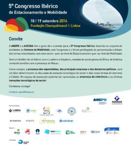 5.º Congresso Ibérico de Estacionamento e Mobilidade